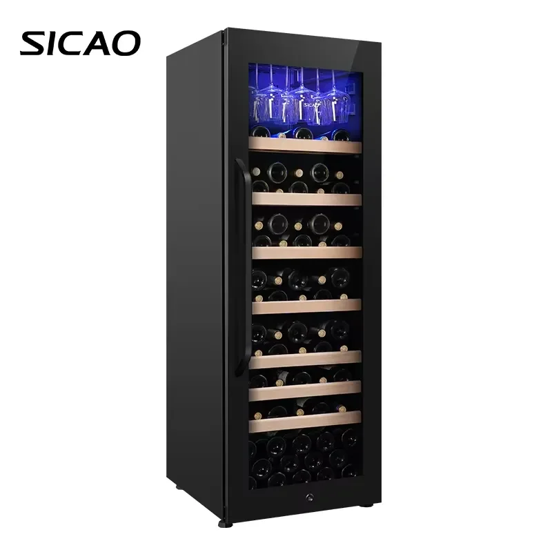 Retro Mini Fridge Wine Cooler Refrigerator Electronic Home Stand Up Beverage Dispenser For Living Room Bedroom Office Use