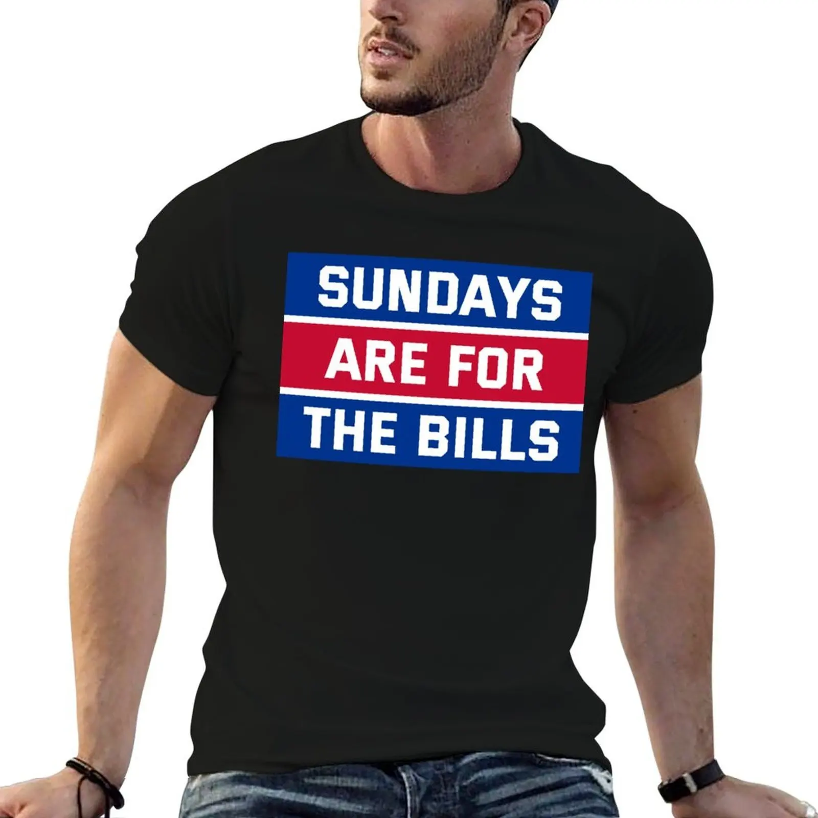 

Sundays Are for the bills T-Shirt t shirts for man cotton t shirts for man cotton soft T-Shirt