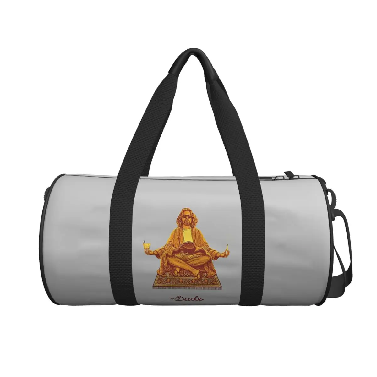 

The Dude Budha The Big Lebowski Large Duffle Gym Bag Multi-Functional Duffle Travel Bags Handbags Fitness bag