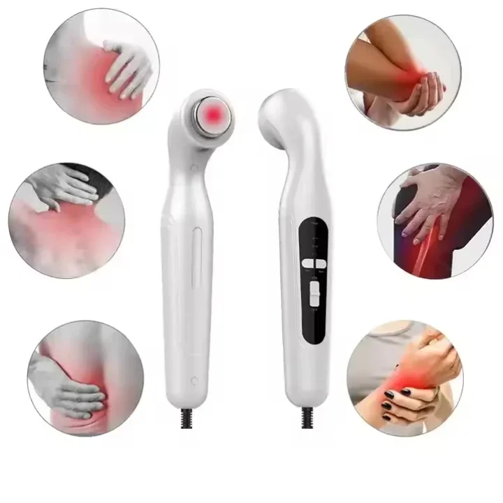 Pain Relief Therapeutic Physiotherapy Equipment Handheld Device Portable Ultrasound Machine For Physical Therapy / Massage tools