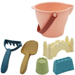 Playa Accesorio Arena Bucket Beach Toy Set Summer Sand Play Water Game Kit Sandbox Shovel Castle Model Seaside Children Toys