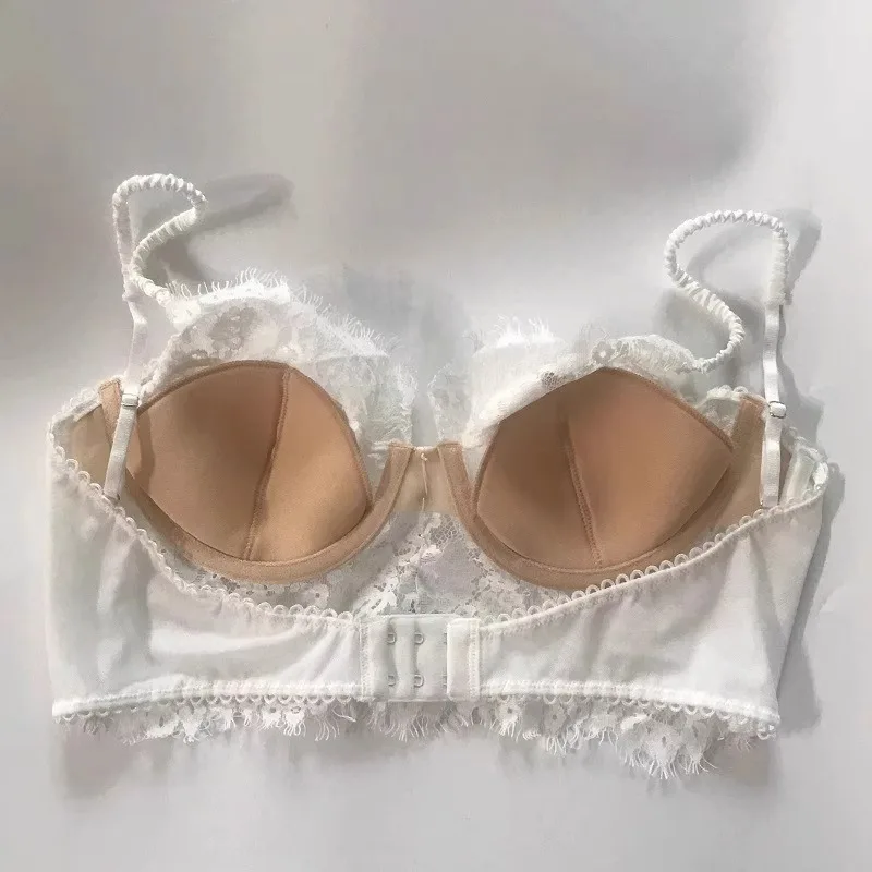 مثير الفرنسية الرسن الصدرية الأعلى، شير رمش الدانتيل Underwire Bralette، مثير الرجعية رفع ملابس خارجية MOYISU Tushy اللباس الداخلي وحمالة الصدر ومجموعة