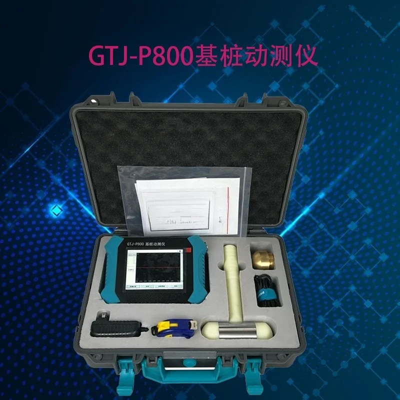 GTJ-P800 كومة الأساس الديناميكي اختبار الضغط الصغيرة منخفضة سلالة كومة الأساس تستر جسر الرصيف التفتيش #4