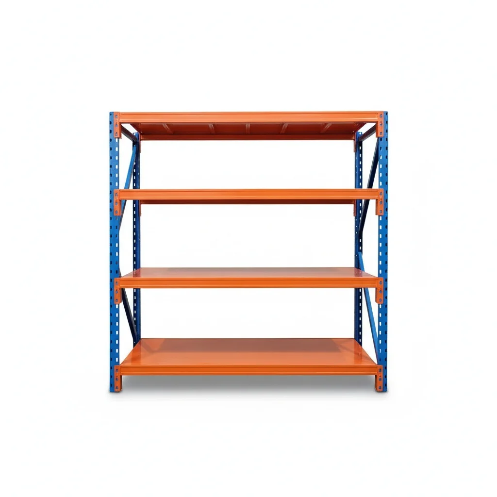 

Industrial Metal Shelving, 1500mm Metal Boltless Storage Rack, Adjustable Multi-Tier Shelf, Garage Shelving Unit for Warehouses