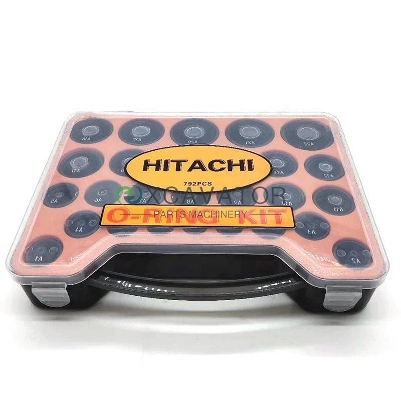 Rubber GIANT O Ring Kit Box for HITACHI Excavator ZAX70 120 200 240 360-3 -3G -6 High Quality