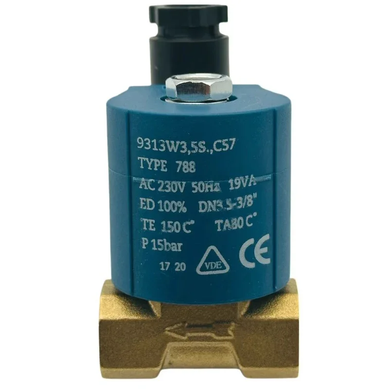 Replaceable CEME Solenoid Valve for Screw Machines 931VV35SC57 C57 TYPE 788 AC230V B12 Controls Plasticizer Extruders G3/8