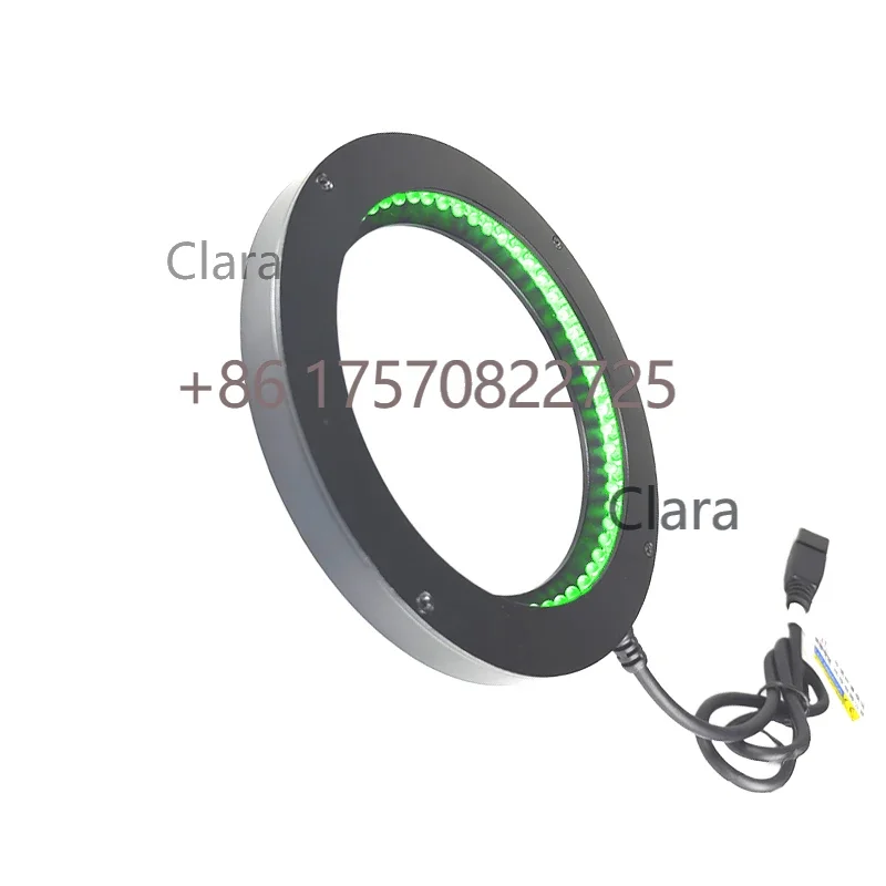 HIFLY 24v 0 Degree Diameter 120*85mm   hine Vision LED Ring Light Illumination for Nut Cross Groove Detection