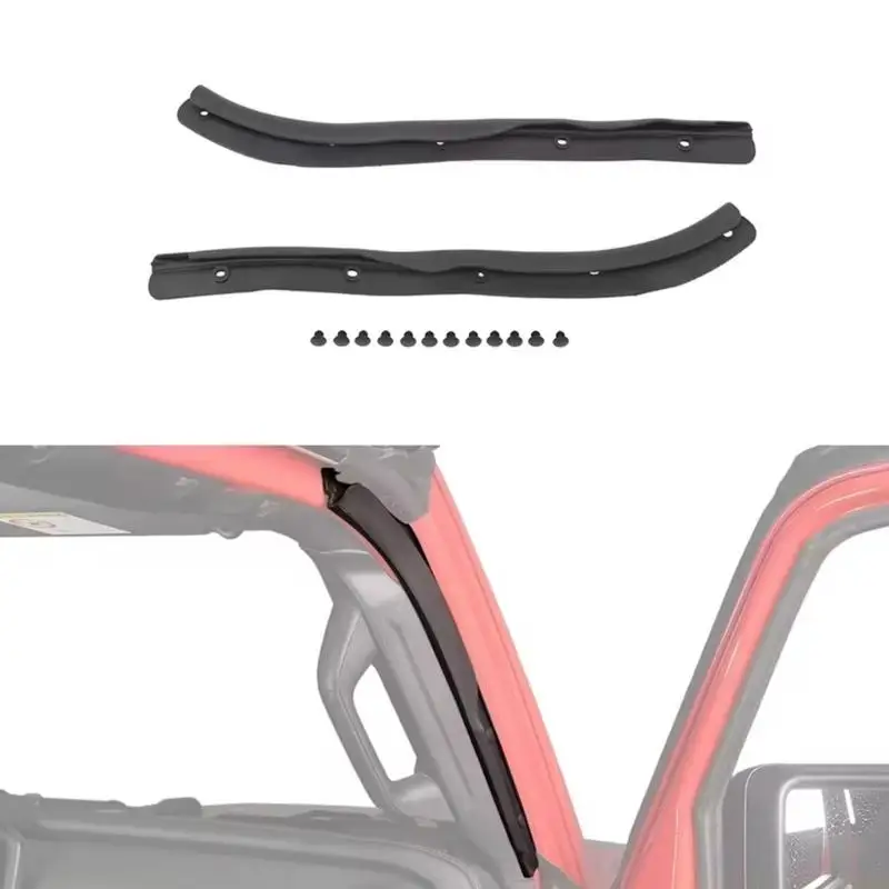 J0MA Weatherproof Door Seal Weatherstrip For Off Roading Vehicles Reduces Vibration Noise And Keep Interior Dry