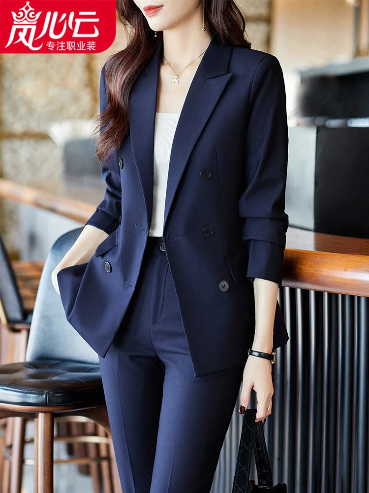 

Business Suit Tailored Suit Formal Clothes Women's Suit Work Clothes Dignified Goddess Fan High-End High-Grade Sense Fried Stree