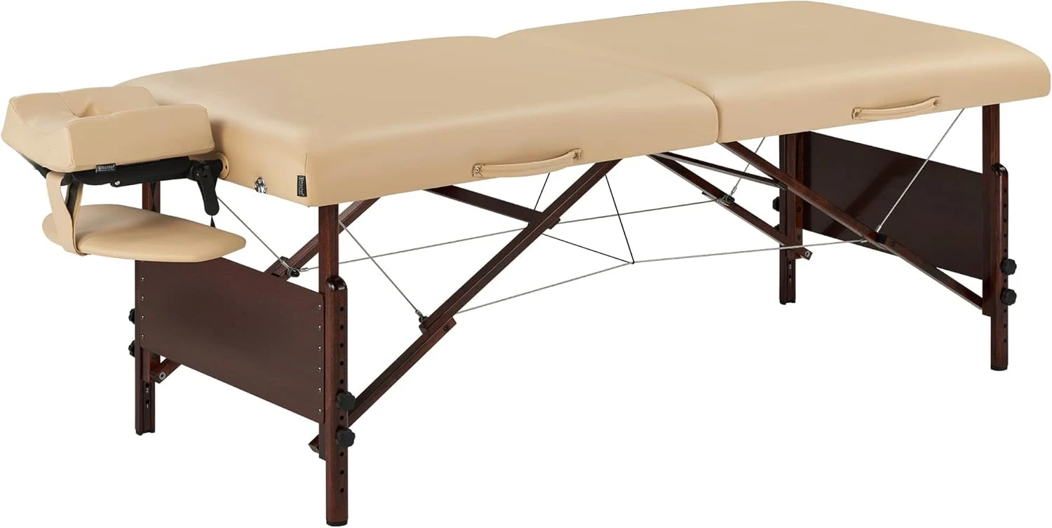 

30" Del Ray Pro Portable Massage Table Package, Sand Color, Luxurious with 3" Thick Cushion of Foam