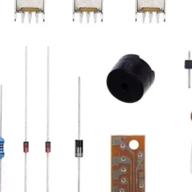 16 Sound Box Electronic Module Kit 5V DIY Music Board With Manual And External Encoding For Creative Electronics Projects