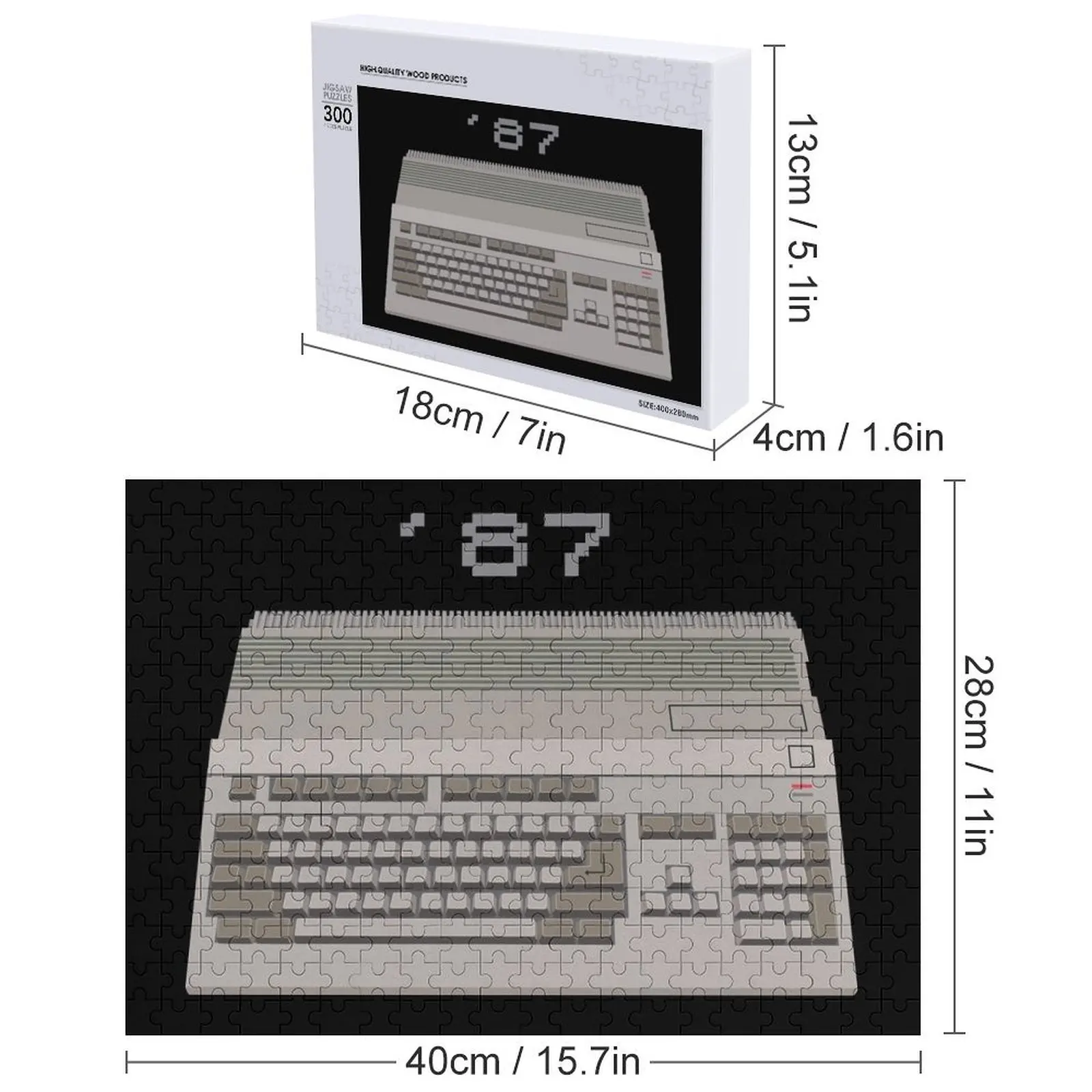 Amiga 500-Multimédia pour (plus de) les gens Puzzle personnalisé enfants cadeau jouets pour enfants Puzzle