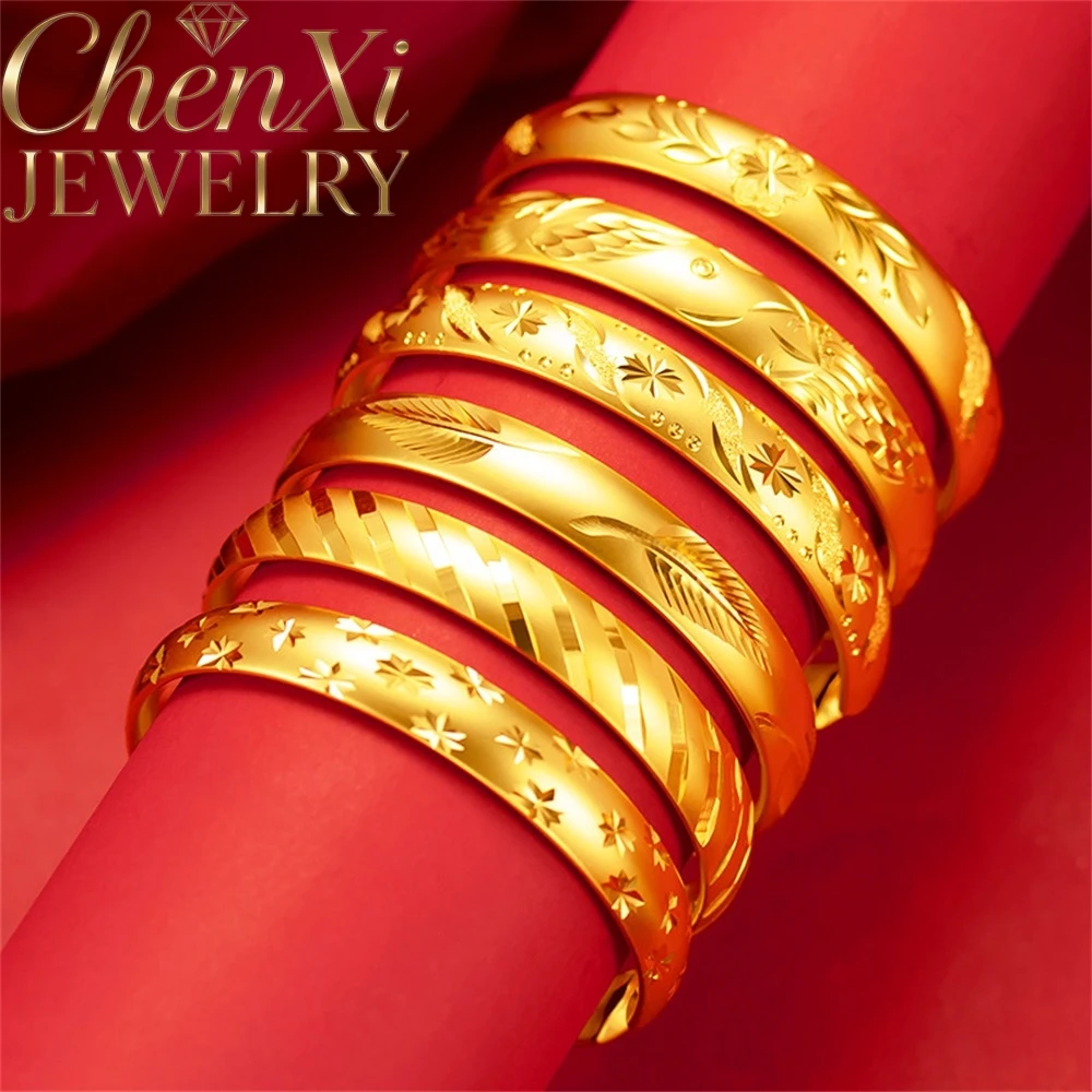 

Sand Gold Bell Auspicious Cloud Plum Blossom Bracelet Luxury Quality Fashion Fine Jewelry Exquisite Elegant Charms Popular Gift