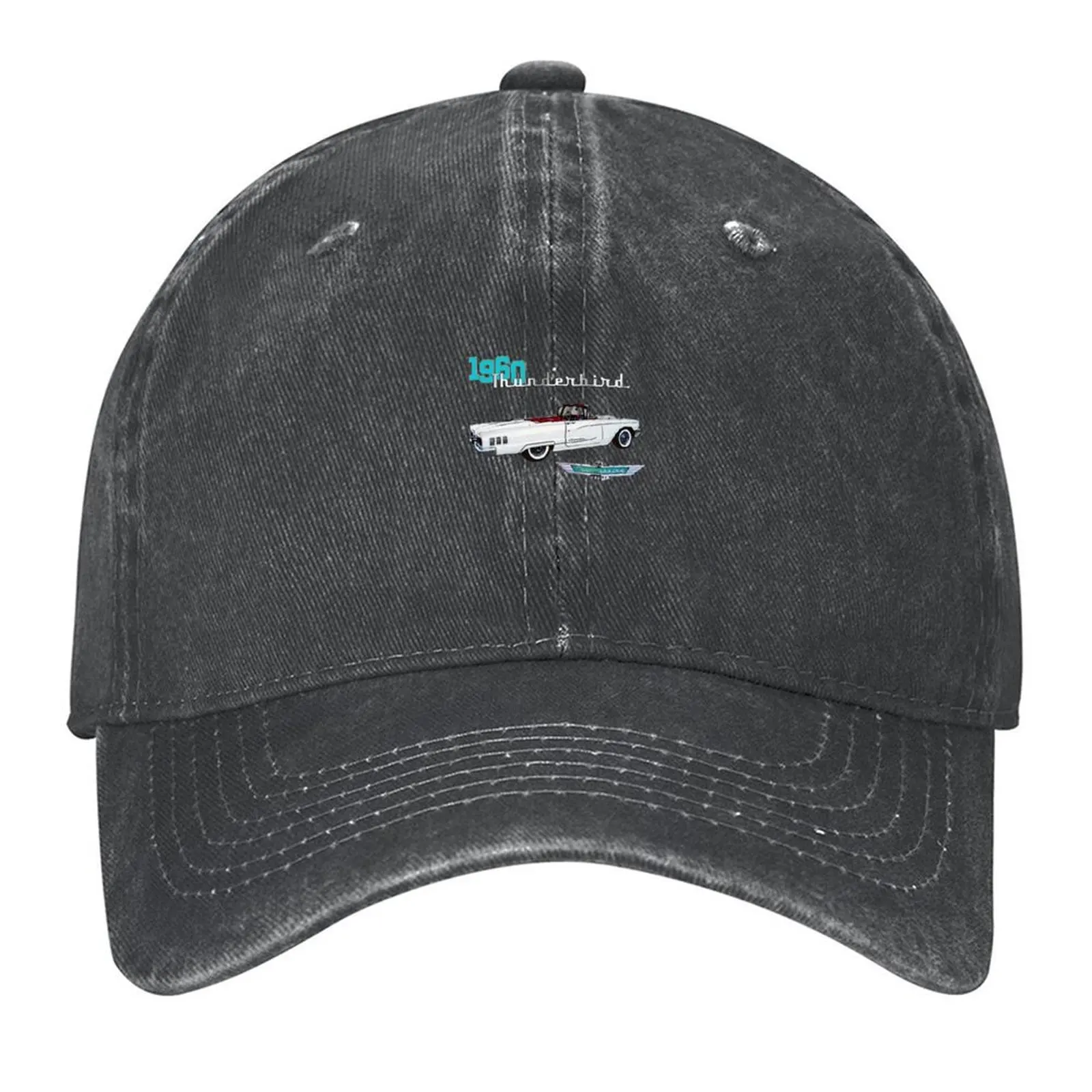 

1960 Thunderbird 1960 THUNDERBIRD CONVERTIBLE Baseball Cap Sun Cap Kids Hat Beach Bag Designer Hat Women's Men's