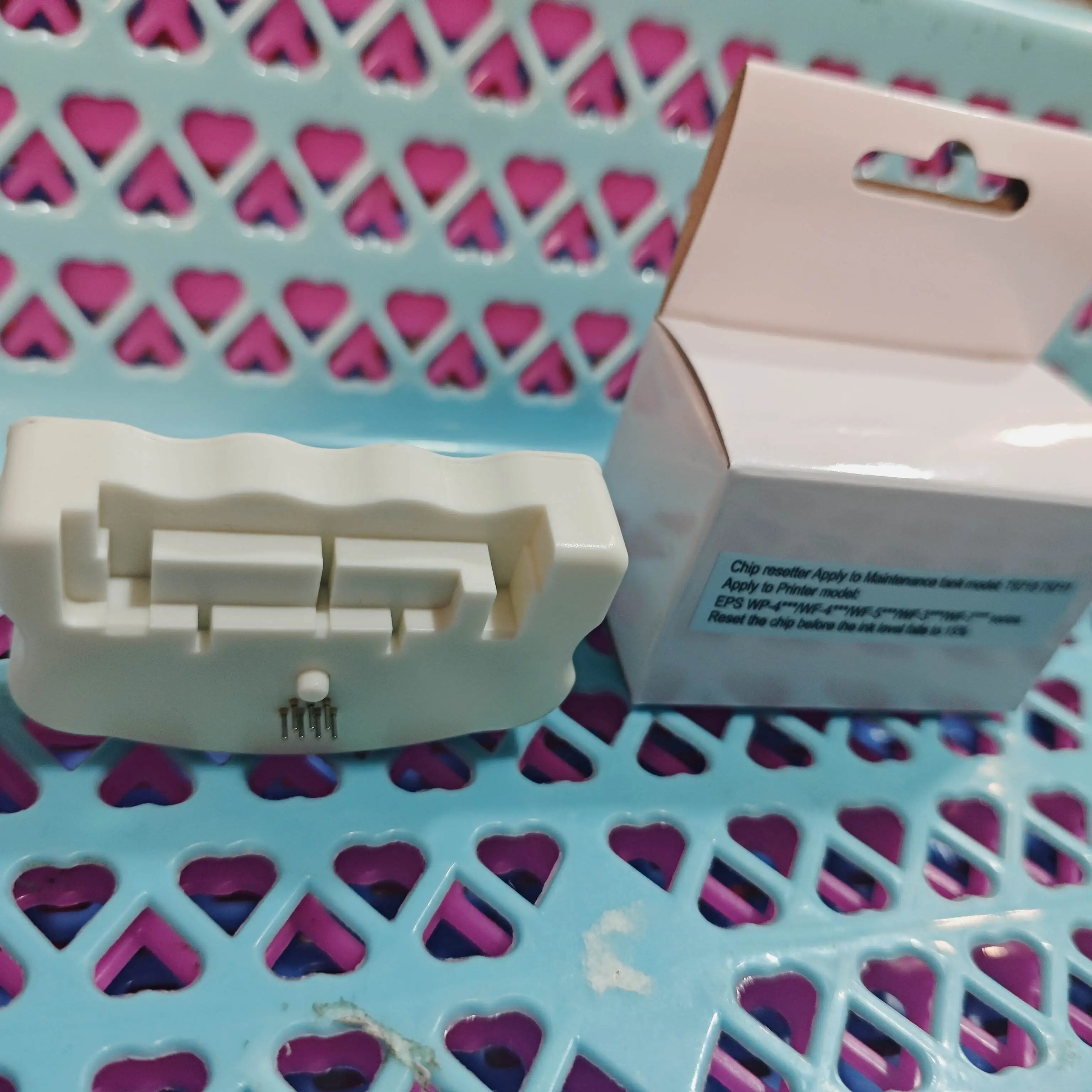 

T6710 T6711 Maintenance box Chip Resetter For Epson WF 7720 7715 7710 7210 7110 7610 7620 3620 3640 L1455 Waste Tank