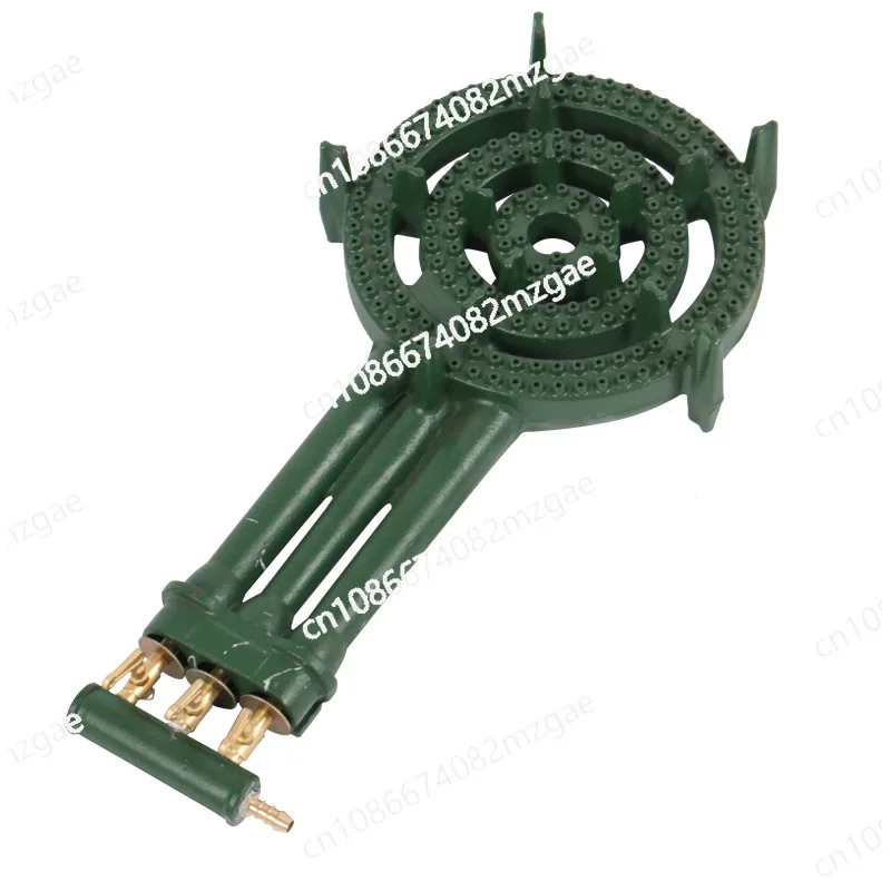 Portable stove Gas stove Cast iron three-ring porous burner Liquefied gas stove