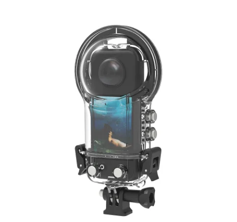 

Водонепроницаемый чехол для Insta360 X3, корпуса для дайвинга, для Insta360 ONE X3, подводная защитная коробка, аксессуары для панорамной экшн-камеры