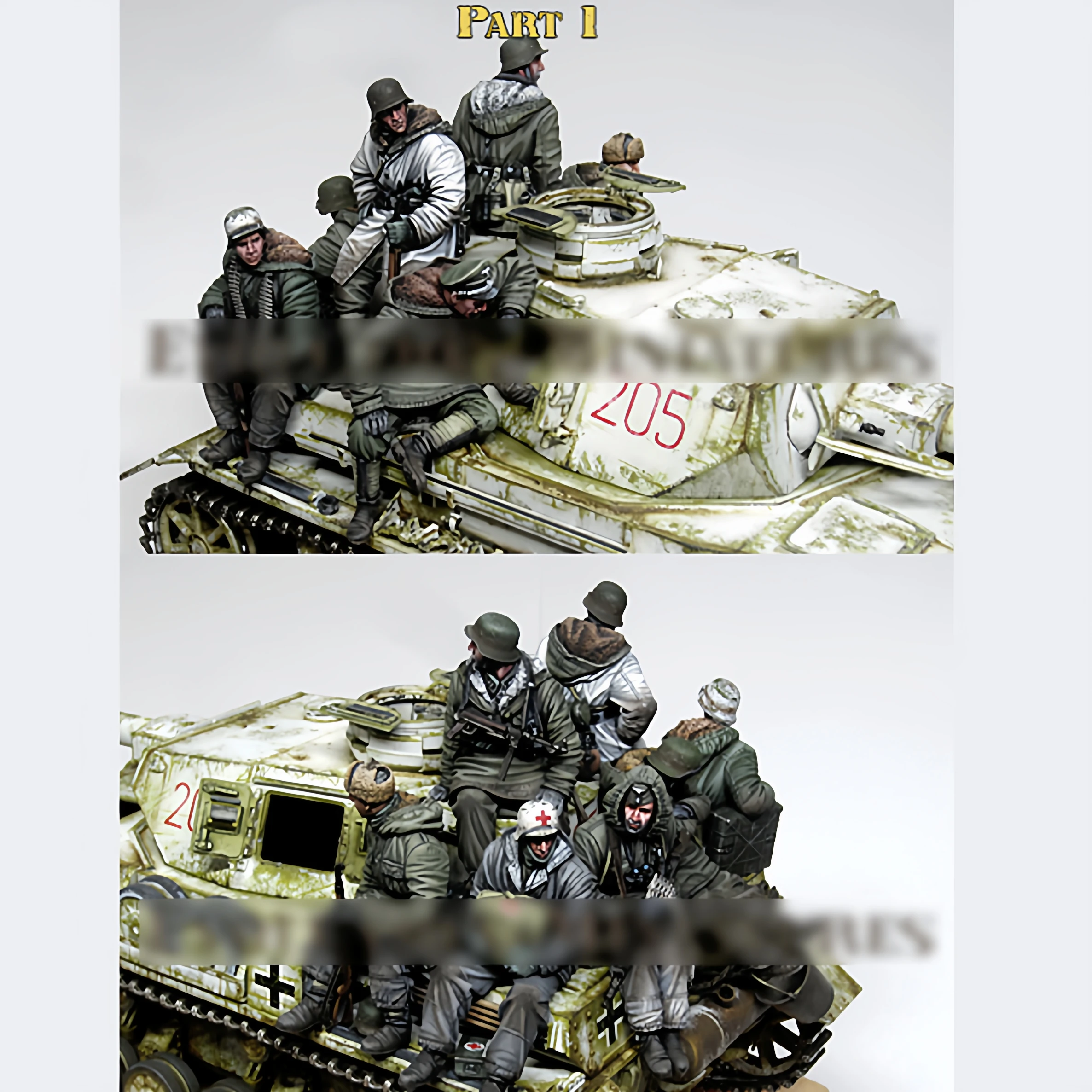 

1/35 наборы моделей солдата из смолы, фигурка бесцветная и самособранная (набор на 8 человек) A-2157