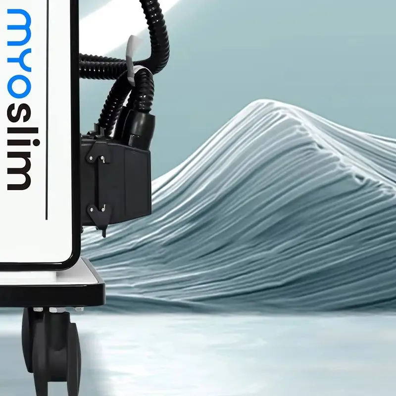 

Аппарат EMS 15 Тесла 6500 Вт для сжигания жира, стимуляции мышц и коррекции фигуры с RF-терапией и 15 электромагнитными насадками