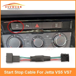 Para vw jetta vs5 vs7 partida automática e parada do motor fora do dispositivo sensor de controle parar automático cancelador acessórios do carro