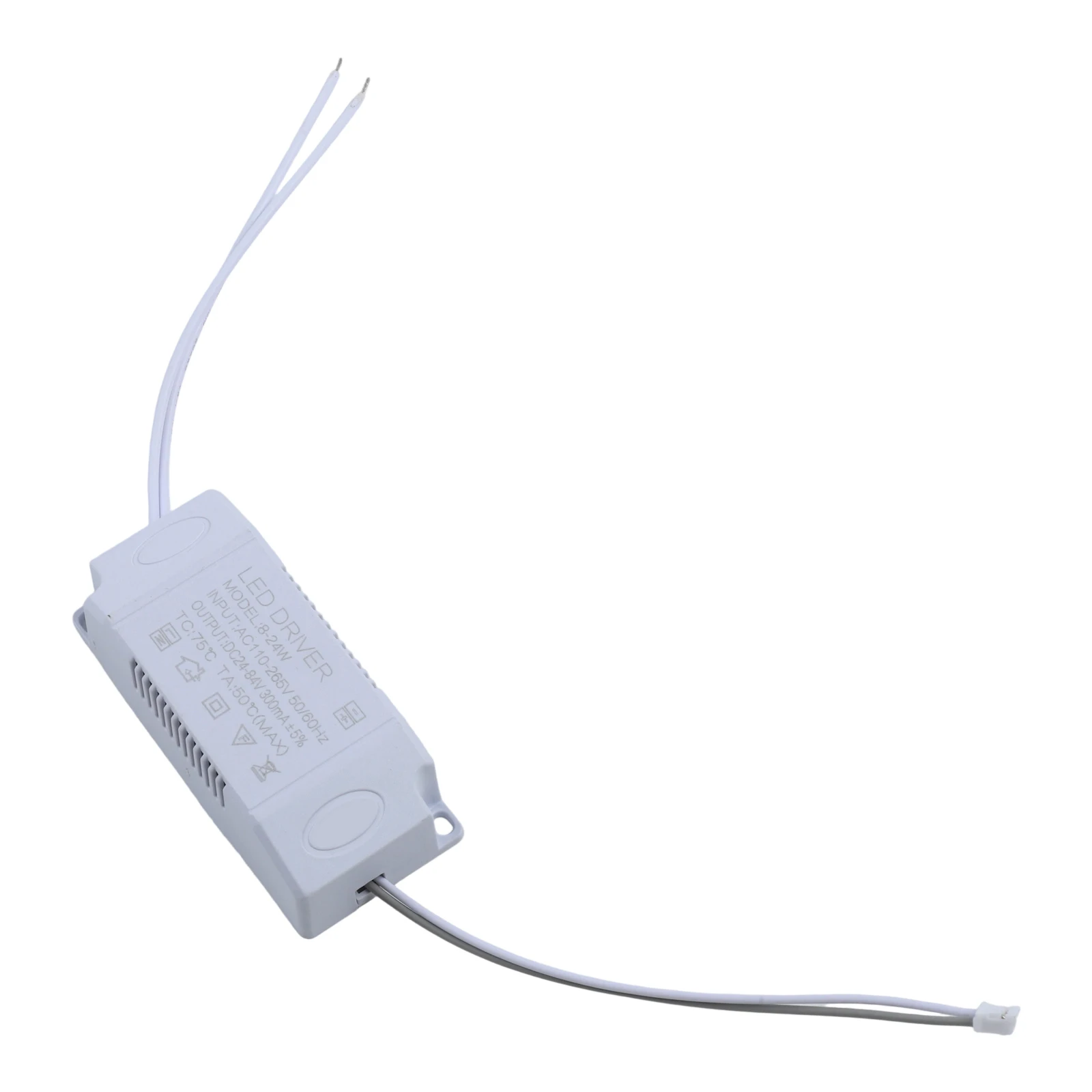 Safety Regulations Wide Pressure Large Plate LED Driver Electronic Transformer 8-24W AC180-265V50/60HZ Terminal