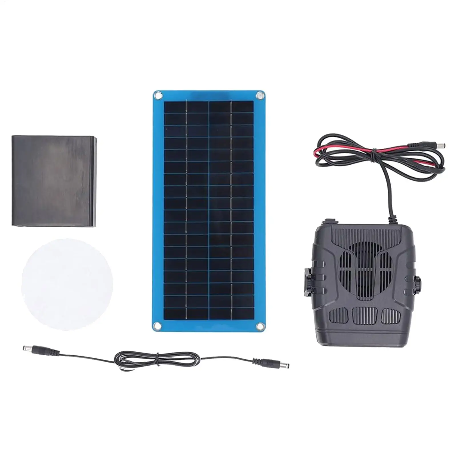Solar Panel Car Heater 30W Winter Poultry Warmer Coop Heater Solar Power Kit for Drying and Heating Windshield Defogger Portable
