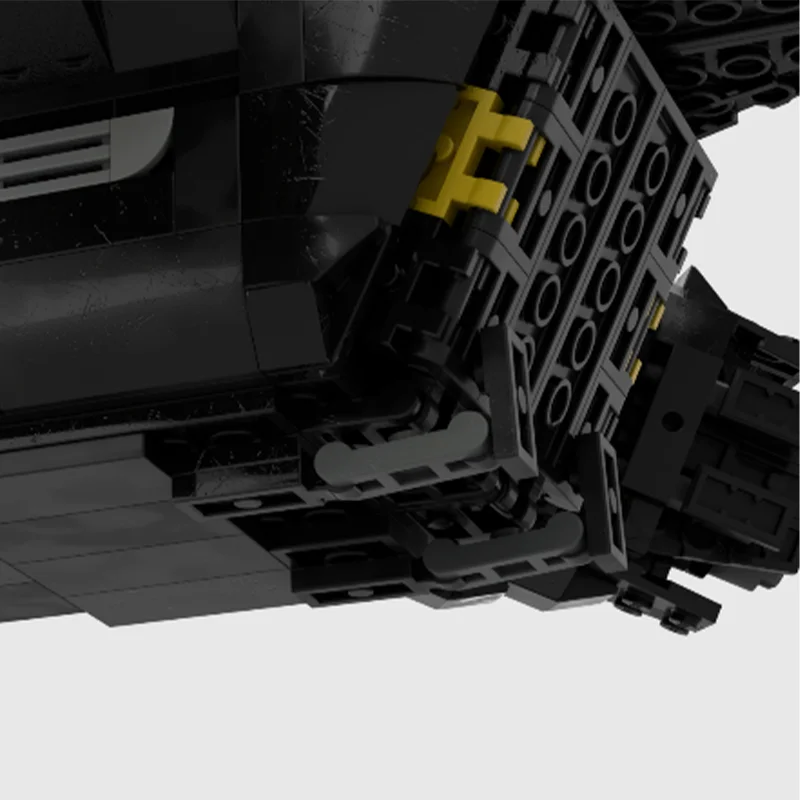 920PCS MOC Pelican-1 Extraction Shuttle Helldiverss 2 Spaceship Model Building Blocks Stacking Bricks Creative Toys Kid Gift