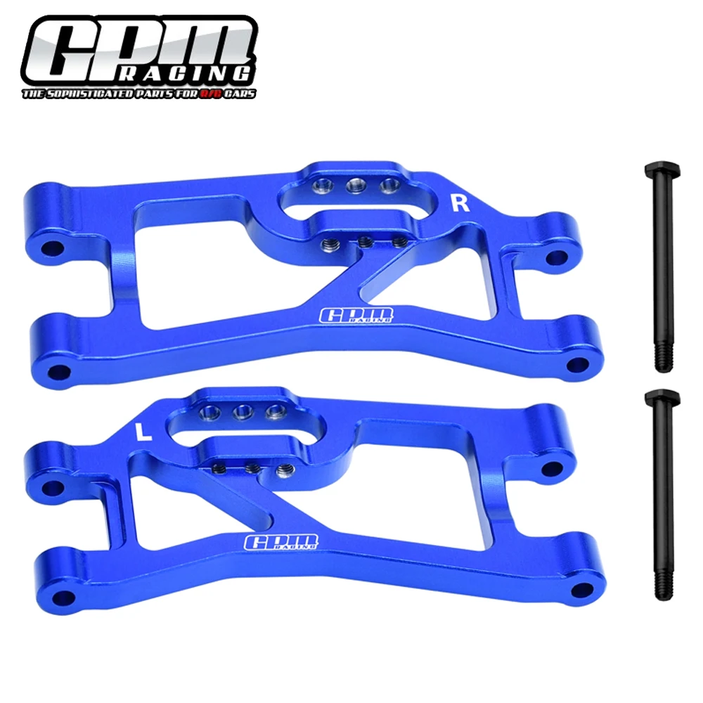 

GPM для TRAXXAS Mini Maxx Monster Truck 107154 -1 Детали для обновления радиоуправляемого автомобиля, металл 7075, задние нижние рычаги подвески из алюминиевого сплава 10730