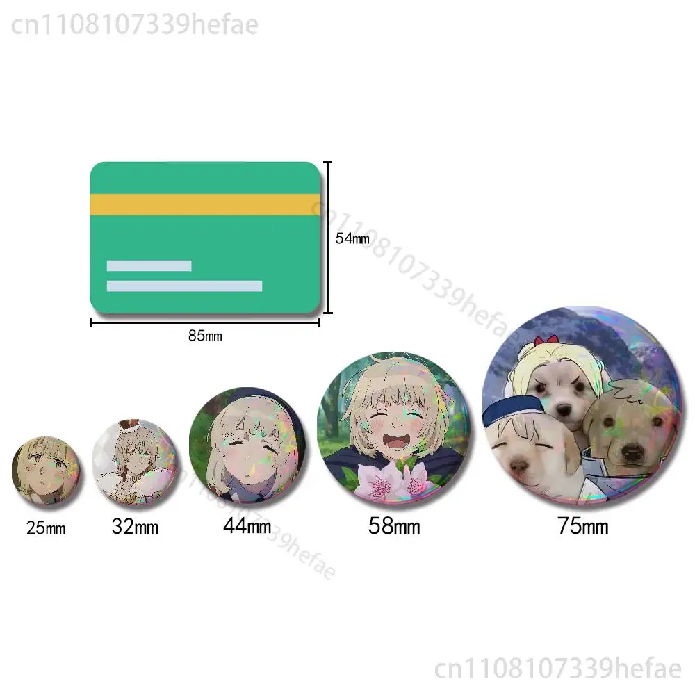 Delicious in D-Dungeon falin Button Lapel Anime Pin Badges Brooch Jewelry Decoration Gift 25mm 32mm 44mm 58mm 75mm