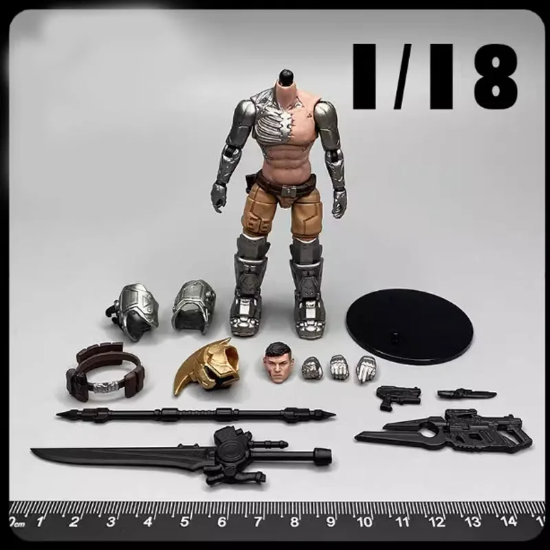 Model części ciała żołnierza w skali 1:18 Nowy w pudełku na figurkę akcji 3,75 cala Zabawka na prezent Dekoracja statyczna