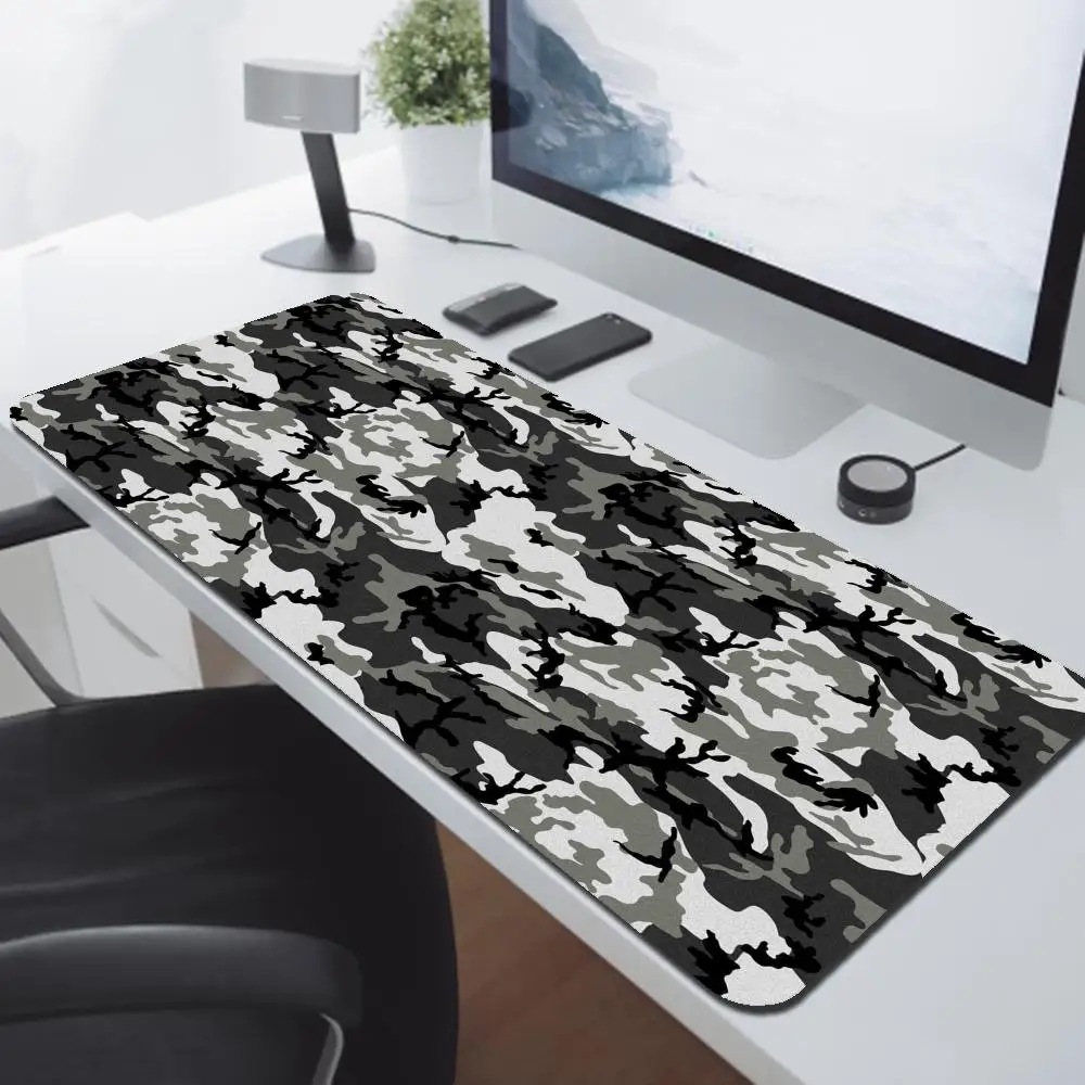 Mousepad New Computer Custom Desk Mats keyboard pad Mouse Mat Camouflage Laptop Anti-slip Soft Office Gamer Mouse Mat