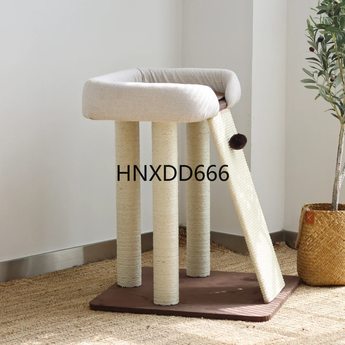 

Nest Cat Tree Cat Scratch Board Интегрированная сизалевая когтеточка Износостойкая нечиповая вертикальная рама для восхождения