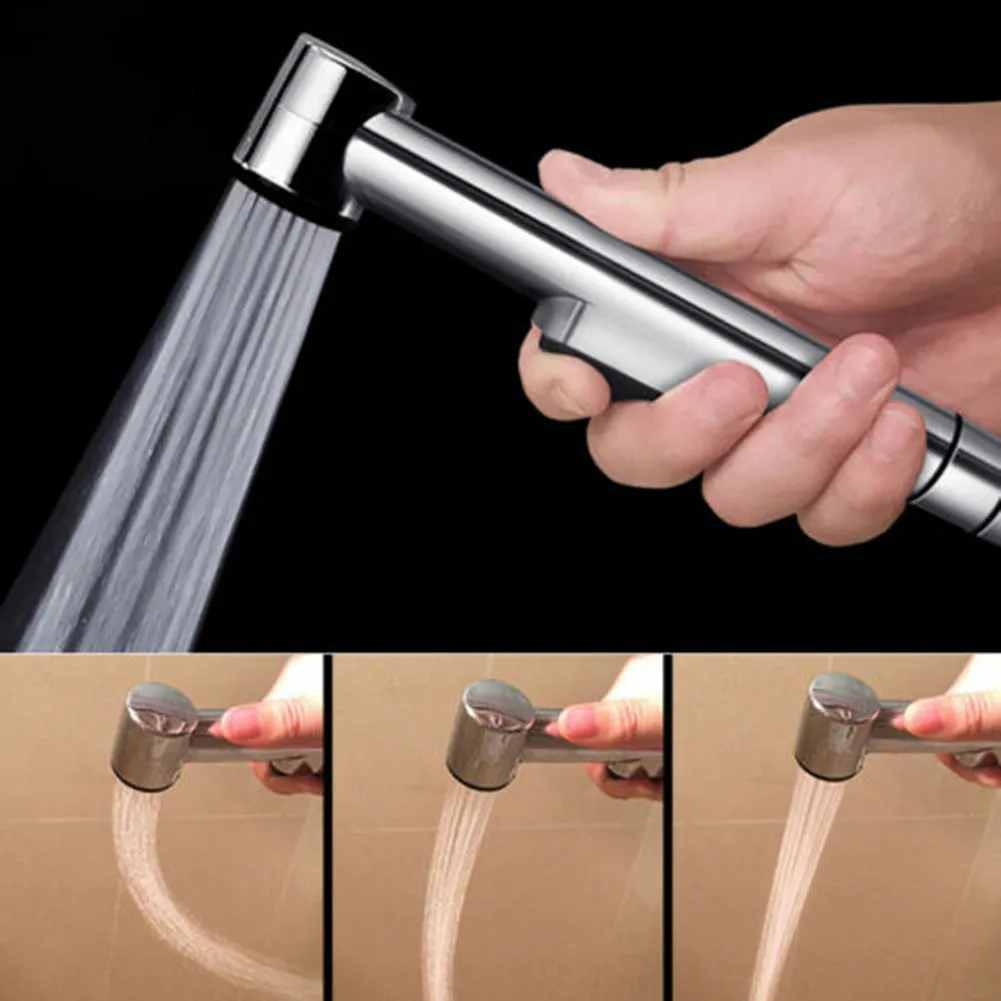 

Ручная насадка для душа для унитаза и биде, гигиеническая насадка для душа из АБС-пластика, кронштейн для шланга, самоочищающаяся насадка для душа, ручной смеситель