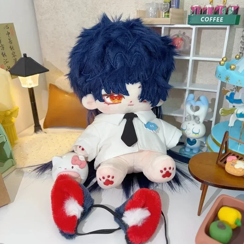 Honkai Star Rail Peluche de dibujos animados con cuerpo de esqueleto, nuevo juego de Blade, regalo encantador de Cosplay para niño guapo, 20cm