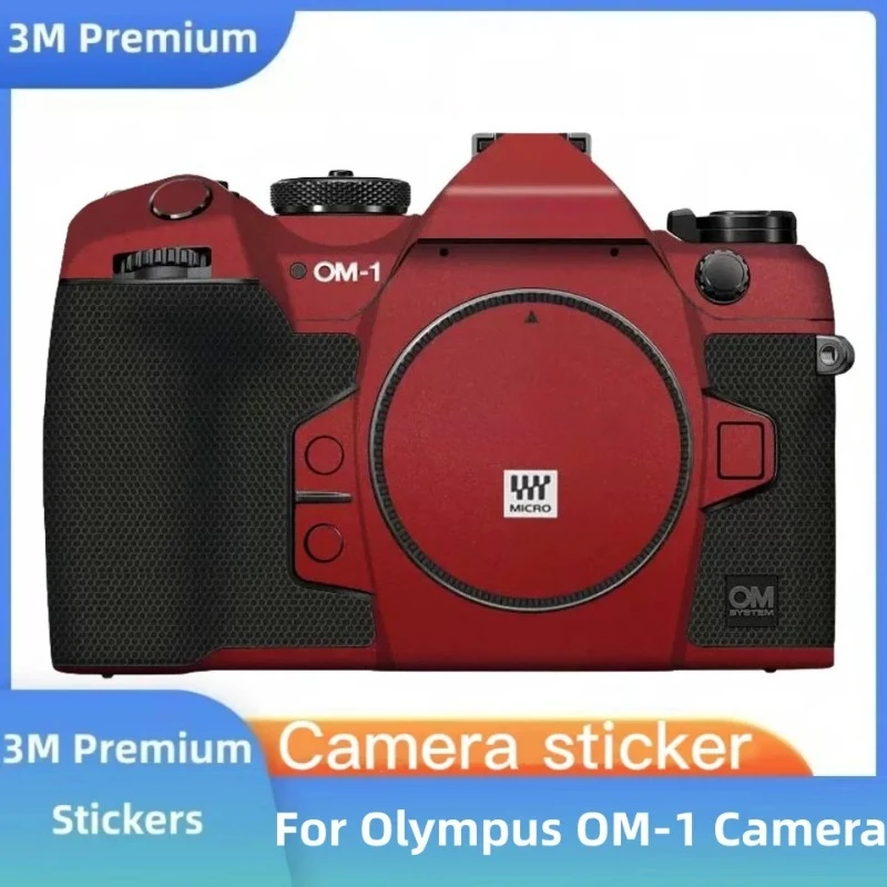 OM-1 skórka kalkomania folia winylowa korpus aparatu naklejka ochronna płaszcz ochronny dla Olympus OM1 OM 1