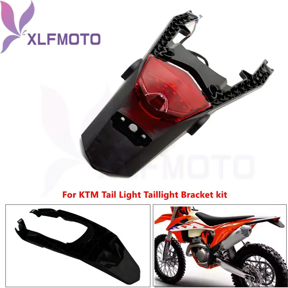 Motorcycle Rear Tail Light Brake Fender  Taillight Bracket Kit Combination For KTM SXF EXC XCW XCF 150 250 300 350 450 500 530
