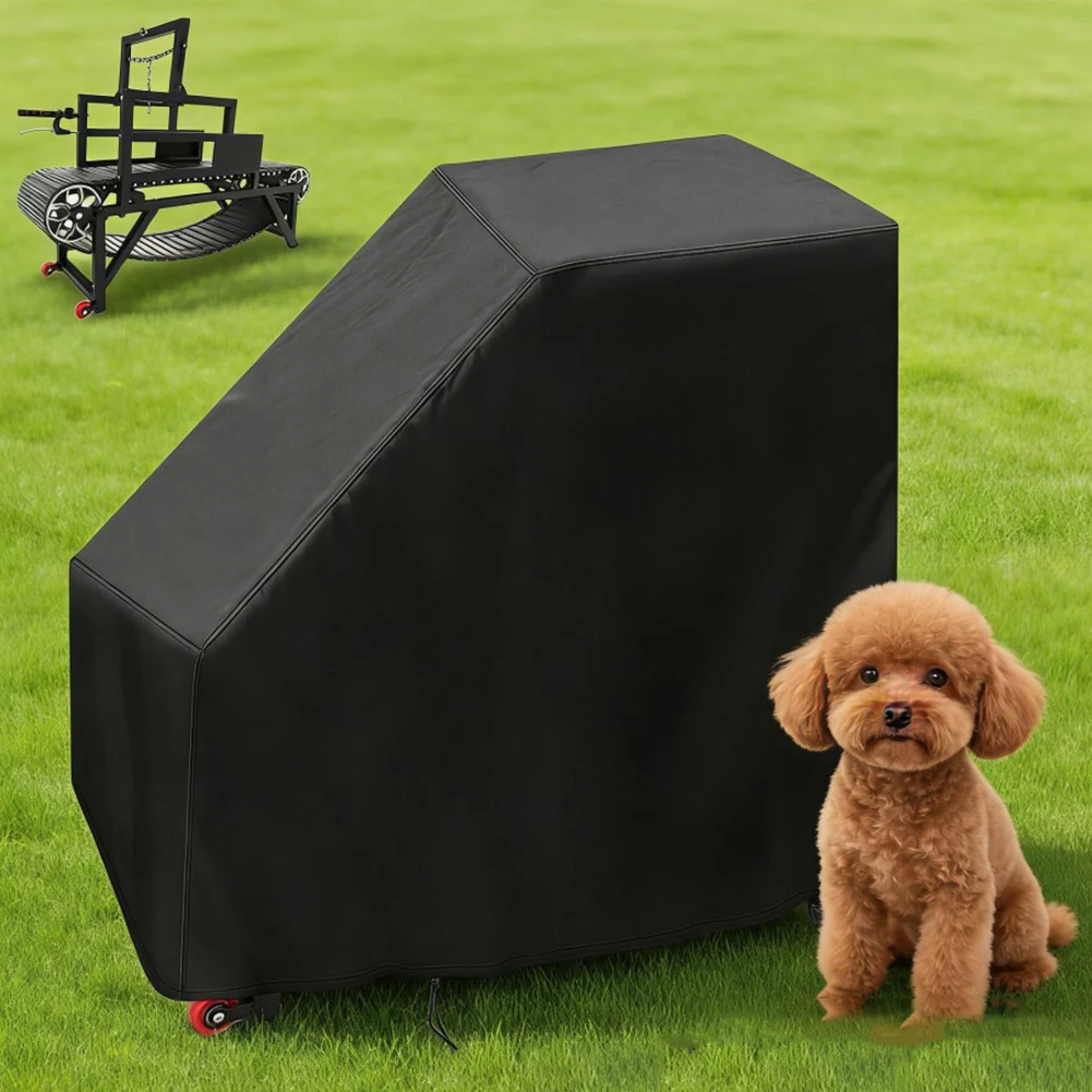 

Waterproof Dustproof Cover for Dog Treadmills Outdoor Indoor Wind Resistant Protective Fit Size 175L 51W 130H CM Black