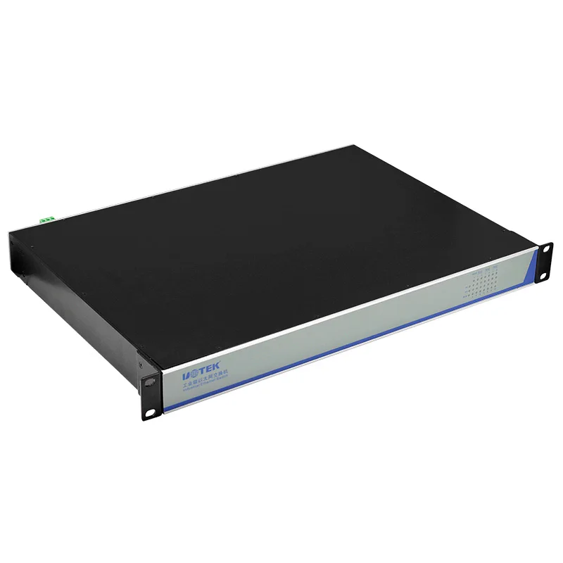 

UOTEK 4G 24-портовый гигабитный неуправляемый промышленный Ethernet-коммутатор для монтажа в стойку поддерживает силовую сигнализацию UT-60424G
