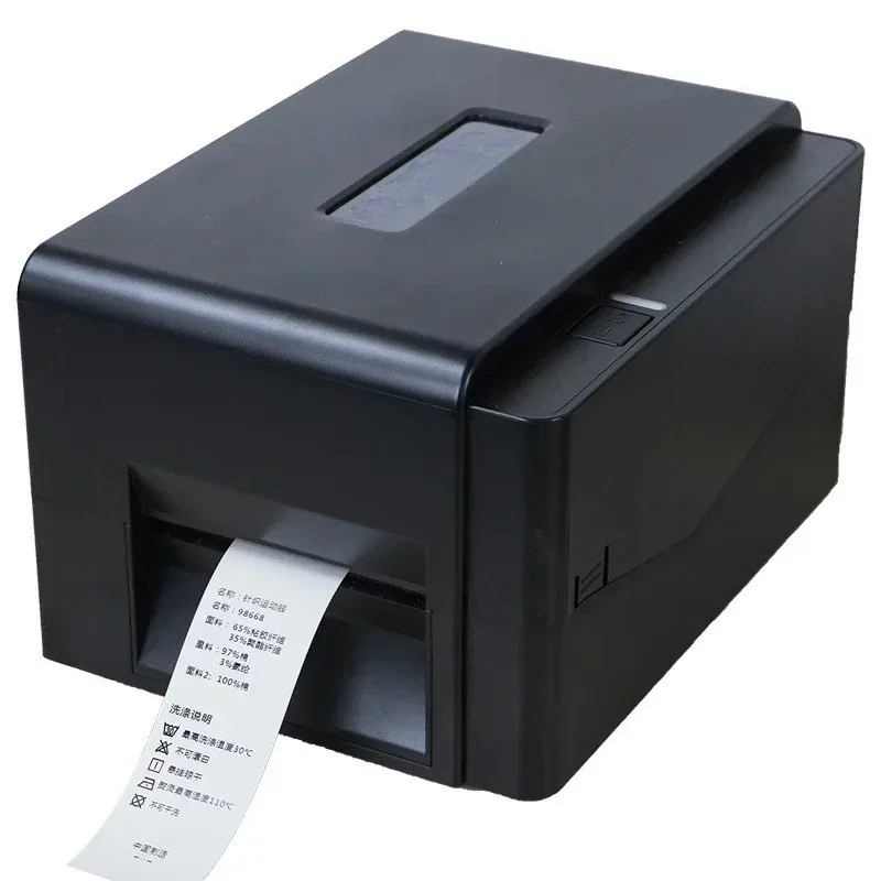 4×6 Inch 110mm Direct Thermal Barcode Printer High‑Speed Shipping Label Maker for Logistics & Warehouse Use