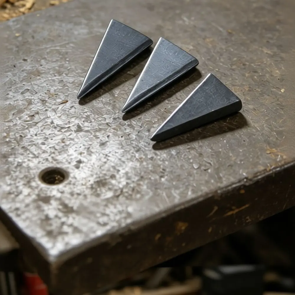 Heavy Duty Steel Wedge For Axe Hammer Head Fastening Durable Repair Accessory Replacement Manual Tool Hardware