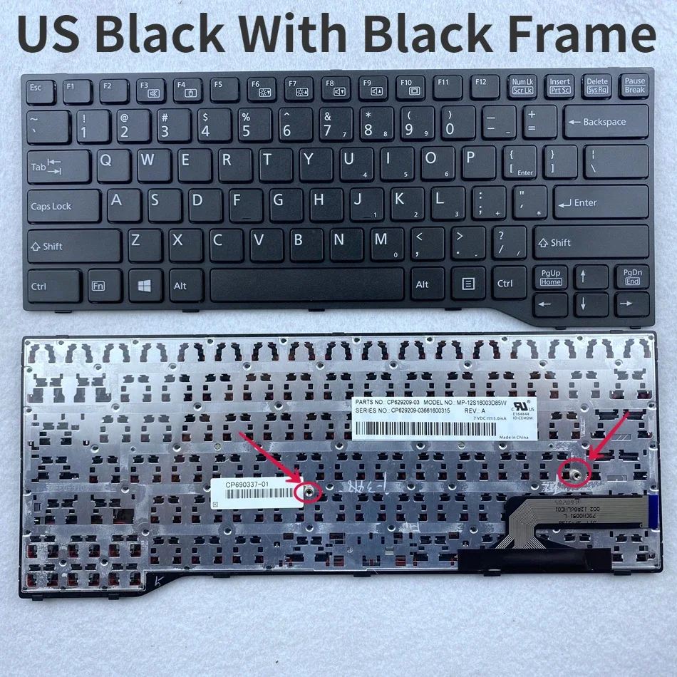 Imagem -02 - Nós Teclado para o Portátil Série para o Portátil do Asus E733 E734 E743 E744 U745 E546 E547 E544 E736 E746