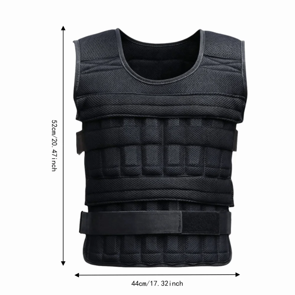 Loading Vest Weight Vest Adjustable Weight Boxing Training Running Weight Vest Sports Loading Fitness Equipment