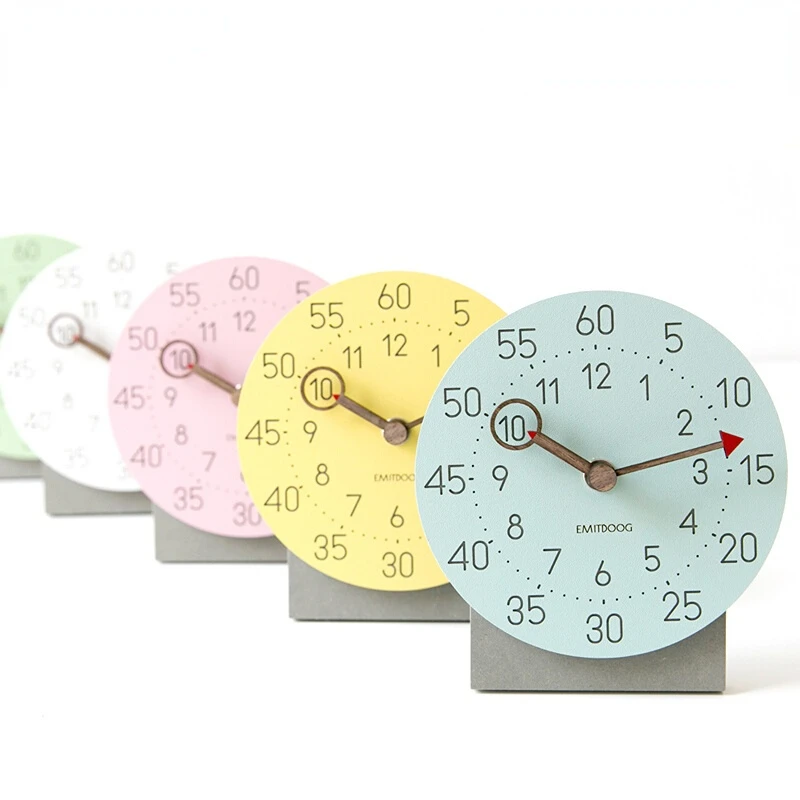 

Simple desktop decorations Desktop clock bedroom creative decorations Gift decorations Home decorations