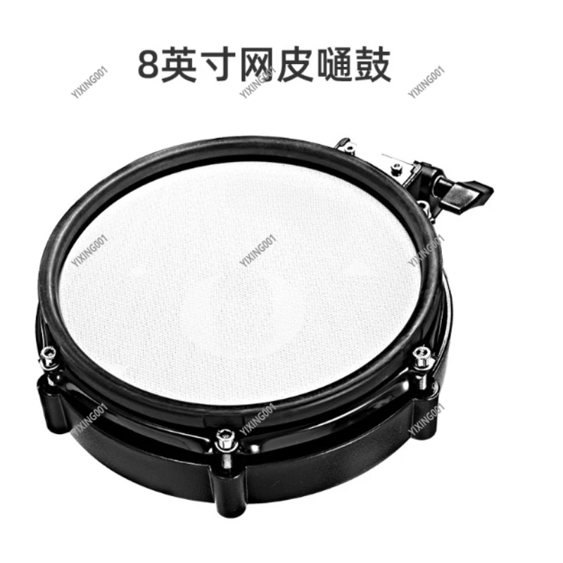 10-Inch Snare Drum, Portable Percussion Instrument for Drum Band Performance