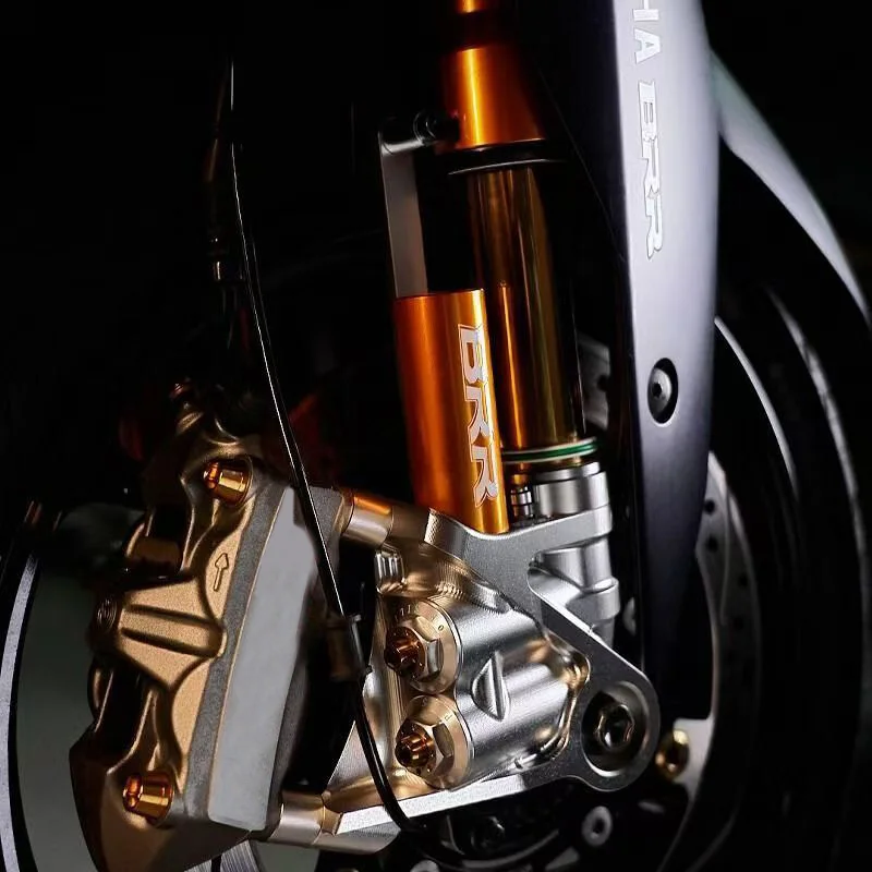 BRR-P102 Inverted Nitrogen Bottle Front Shock Absorber Is Suitable for the  Xmax300 Shocks Motorcycle