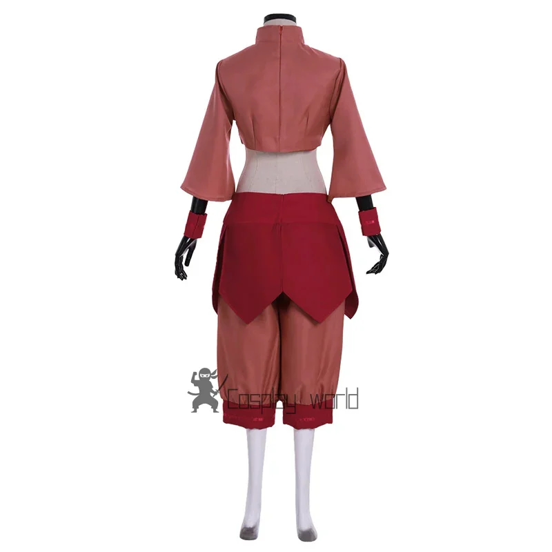Avatar The Last Airbender Ty Lee Cosplay Costume Women Kungfu  Uniform  Halloween Carnival Full Set Custom Made view 6