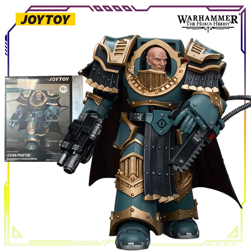 JOYTOY Originele Warhammer 40K Serie Zoon van Horus, Consul Action Figure Model Speelgoed Collectible Model Ornamenten Cadeaus voor Jongens