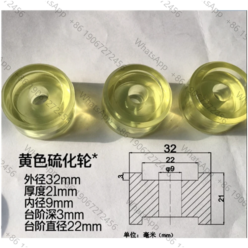 12pcs  Capping Wheel of Capper Heads,Accessories of Capping Machine 32x21x9mm