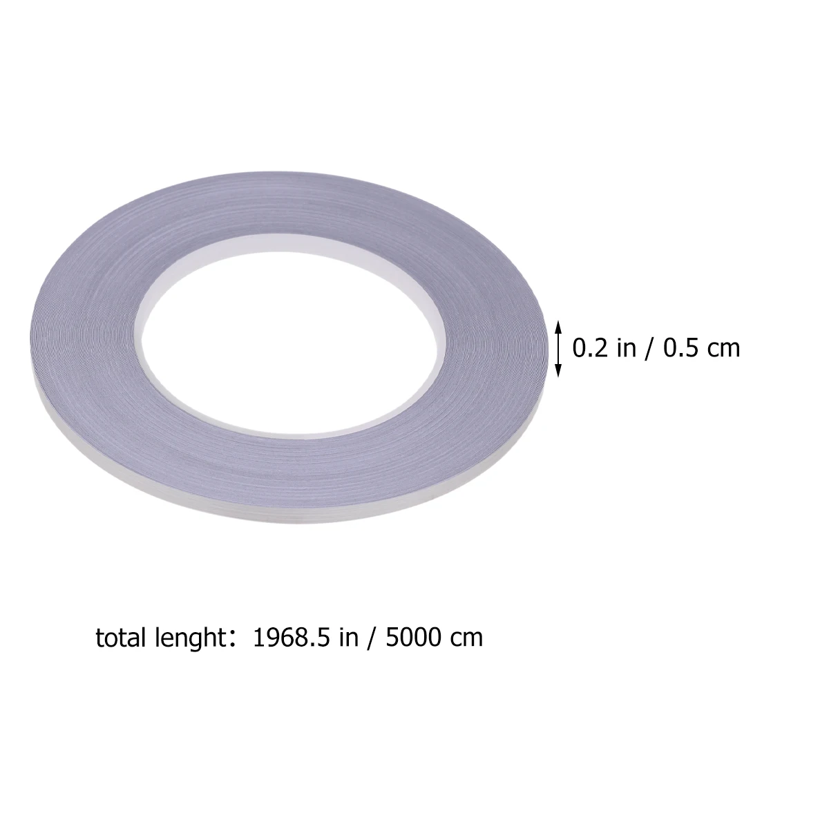 

1 Roll Silver Self-Adhesive Ceramic Tile Tape 5000X0.8X0.1Cm High Gloss Wall Sticker Peel Press Decorative Seal For Home
