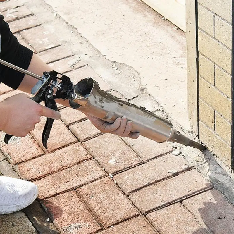 Ferramenta portátil distribuição argamassa com alça longa para trabalho profissional azulejos